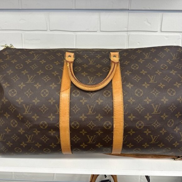 LOUIS VUITTON KEEPALL 55 - MONOGRAM - Picture 2 of 9